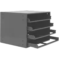 4 DRAWER RACK FOR LARGE SCOOP COMPARTMENT BOX (DURHAM #303-95)